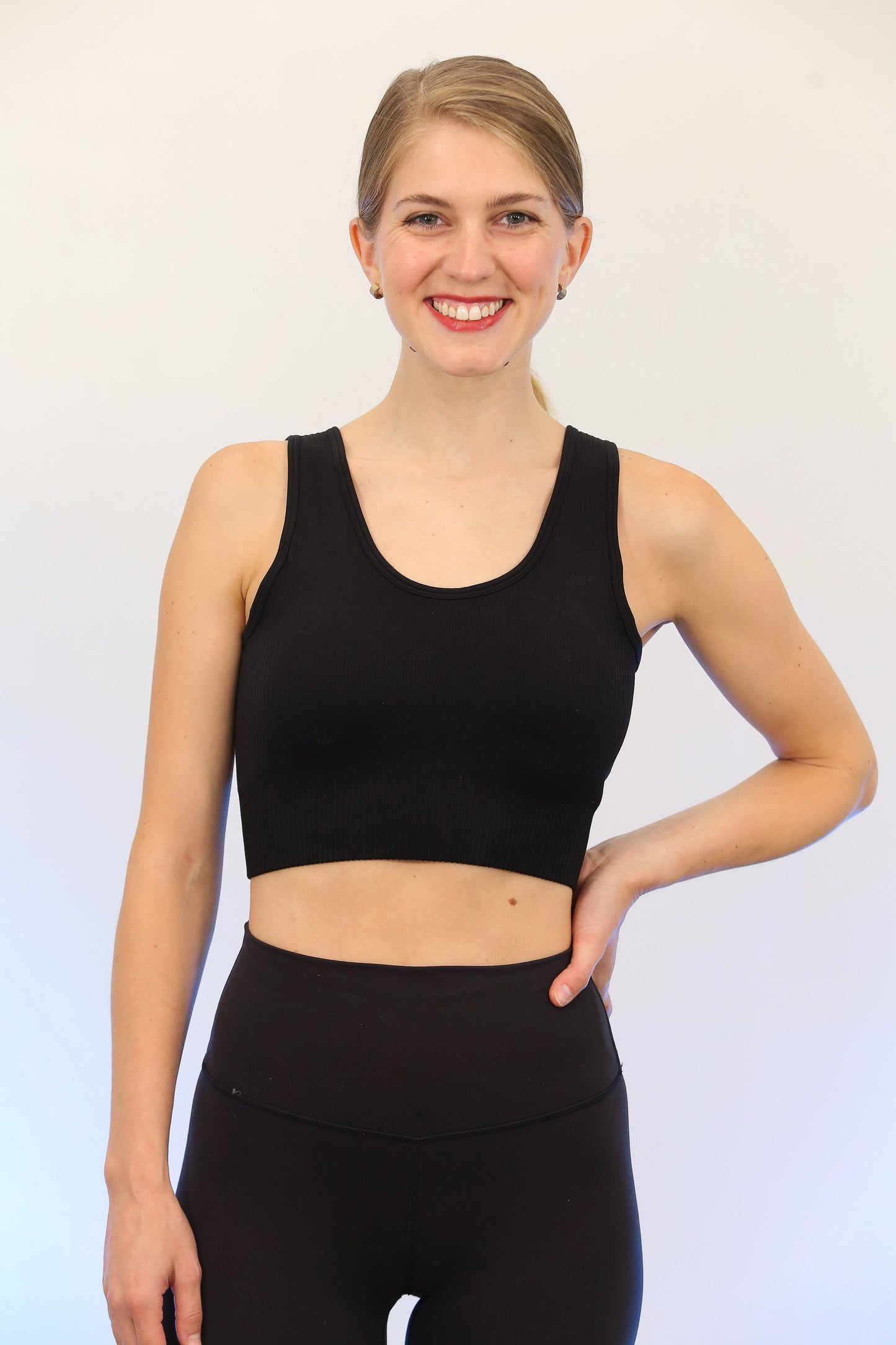 Hybrid Ribbed Sports Bra S23 BDCNYC