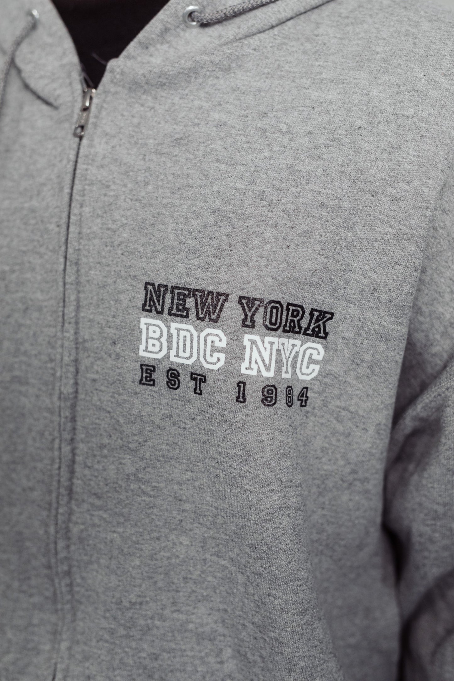 BDCNYC Varsity Zip Up Hoodie